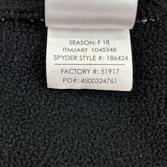 Wm's Grey SPYDER Sports Endur Knit Jacket Full Zip Fleece Lined Mock Neck Sz S‎ - Picture 16 of 16